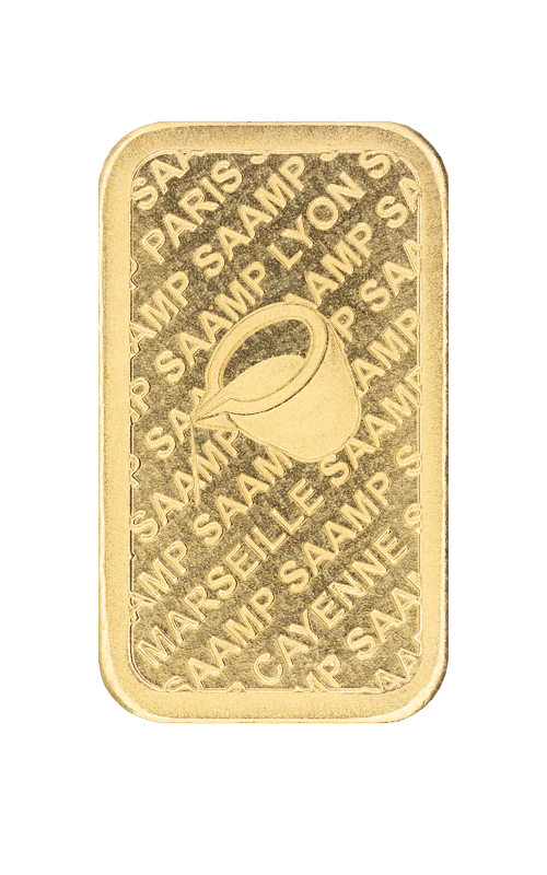 Lingotin d'Or 100g SAAMP – Or Pur 999‰ – Certifié RJC-COC – Origine France Garantie – Image 3