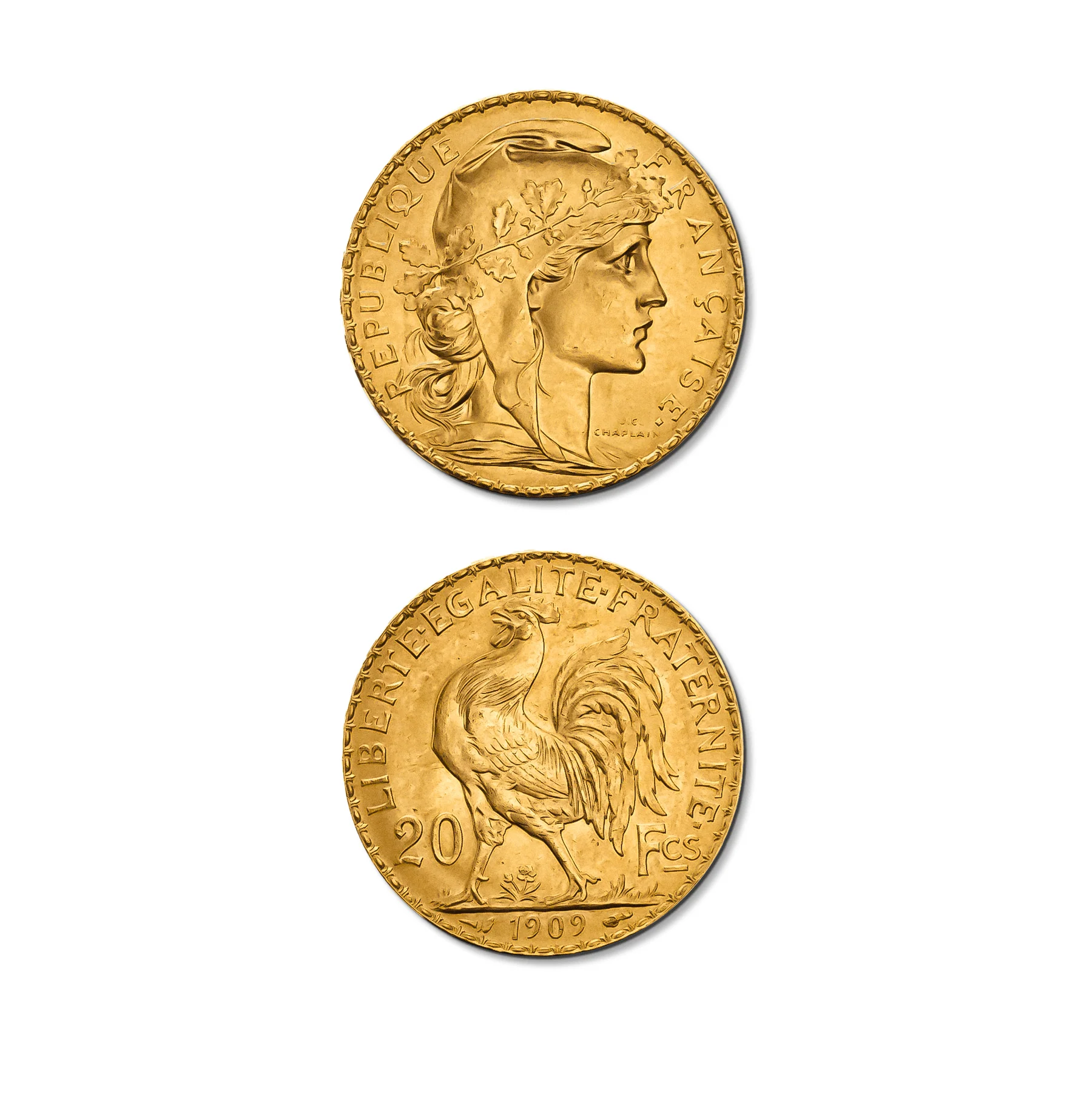 Pièce en Or 20 Francs Coq Marianne – 6,45g – 900‰ – Investissement Numismatique – Image 5